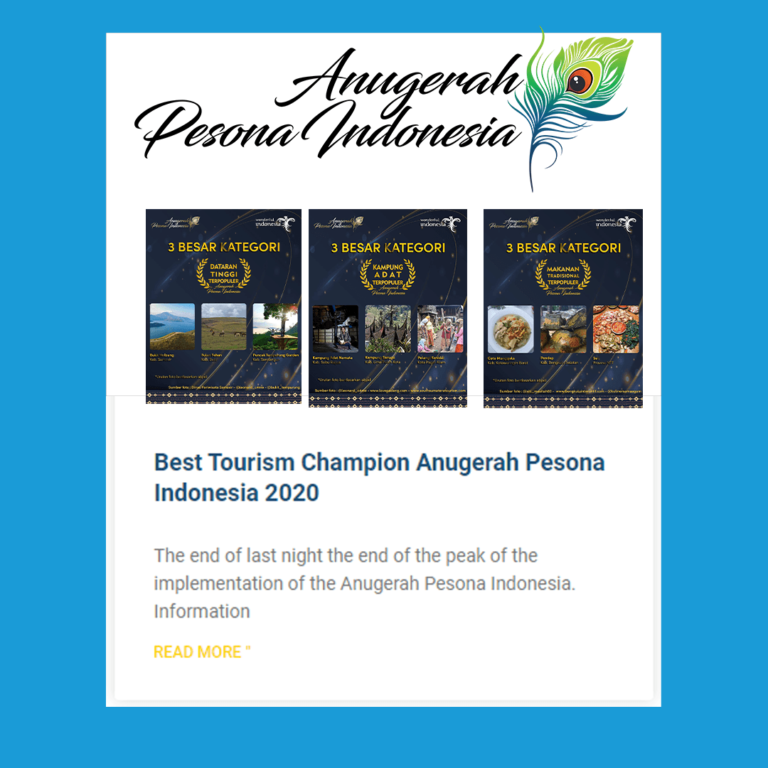 Juara 1 Anugerah Pesona Indonesia 768x768