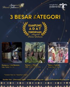 Kampung Adat Namata masuk dalam Nominasi Kampung Adat Terpopuler Anugerah Pesona Indonesia