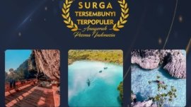 Mulut Seribu masuk dalam Nominasi Surga Tersembunyi Terpopuler Anugerah Pesona Indonesia