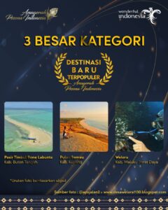 Pulau Semau masuk Nominasi Destinasi Baru di Anugera Pesona Indonesia