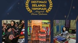 Sentra Tenun Ikat Ina Ndao masuk dalam nominasi Destinasi Belanja Terpopuler Anugerah Pesona Indonesia