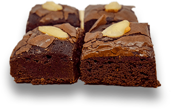 Brownies Topping Kenari Alor - I See Brownies Brownies Topping Kenari