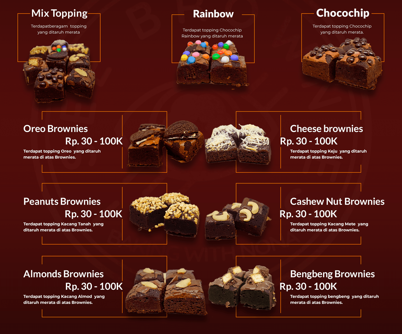 Brownies Topping Kenari Alor - I See Brownies Daftar Harga I See Brownies E1626266034485