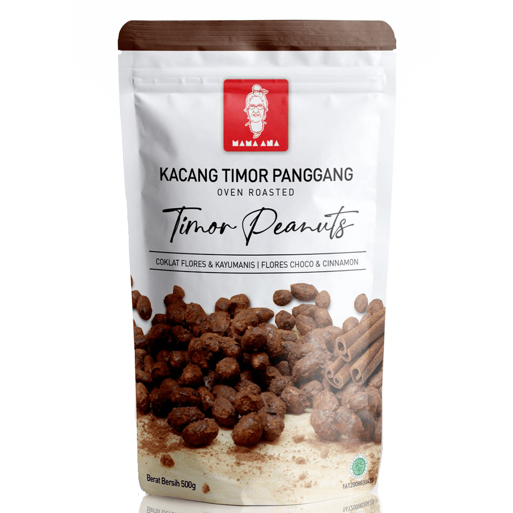 Mama Ana - Produsen Pangan Olahan Nusa Tenggara Timur Kacang Panggang Cinamon 500g