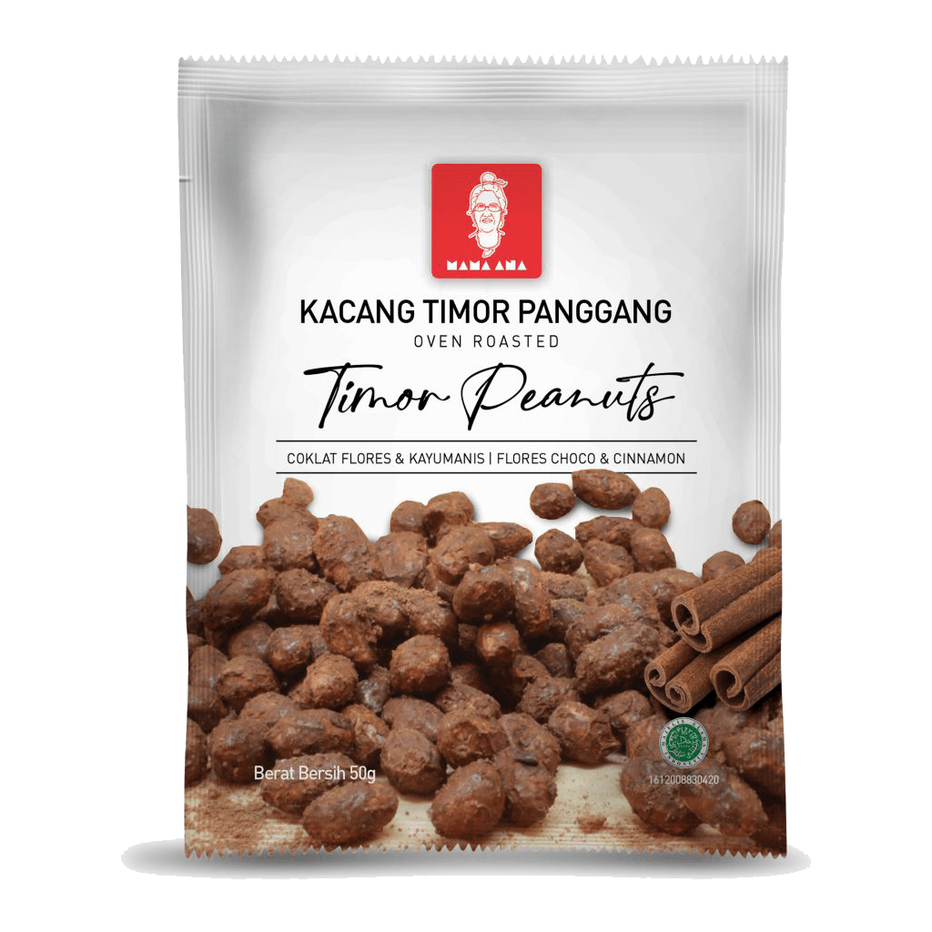 Mama Ana - Produsen Pangan Olahan Nusa Tenggara Timur Kacang Panggang Cinamon 50g