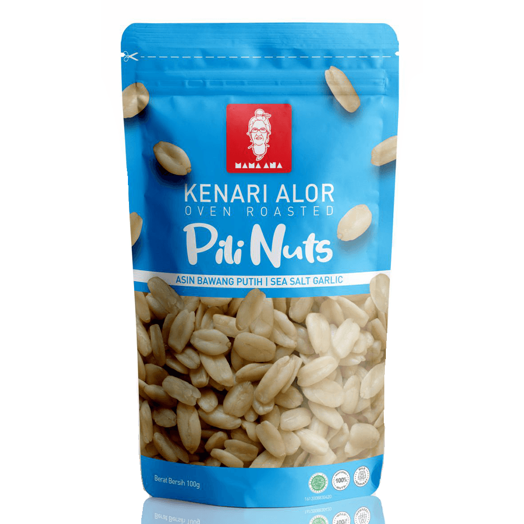 Mama Ana - Produsen Pangan Olahan Nusa Tenggara Timur Kenari Garlic 100g