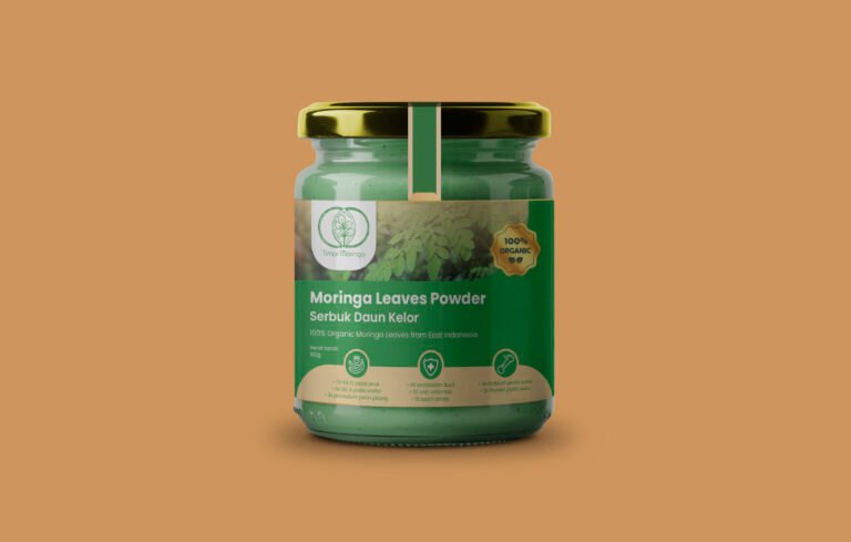 Timor Moringa Serbuk Daun Kelor 100% Organic