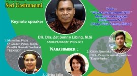 Webinar Ekonomi Kreatif - Seri Gastronomi