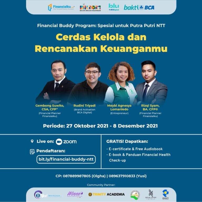 Financial Buddy Program: Spesial untuk Putra Putri NTT "Cerdas Kelola dan Rencanakan Keuanganmu”