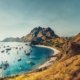 Padar island Bay. Komodo National Park