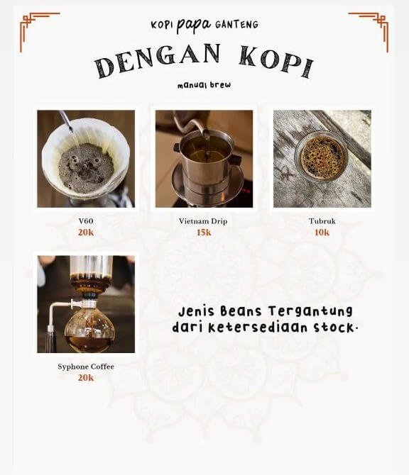 Merasa Ganteng dan Berwawasan di Kopi Papa Ganteng Kota Kupang Dengan Kopi Lagi