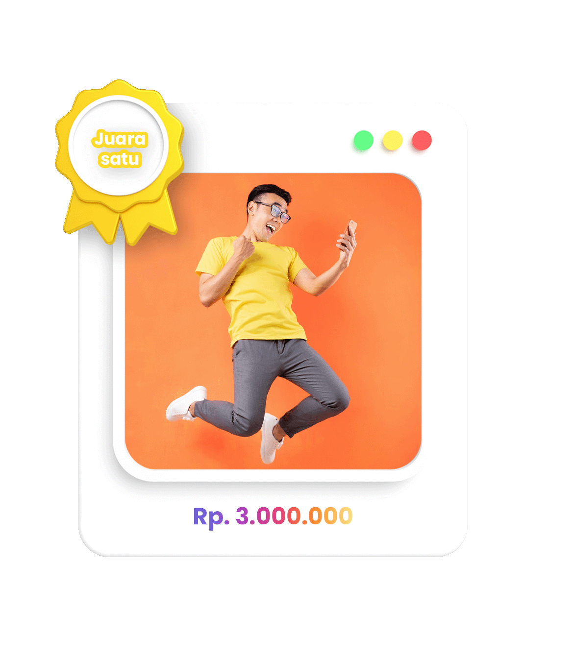JUARA 1 LOMBA