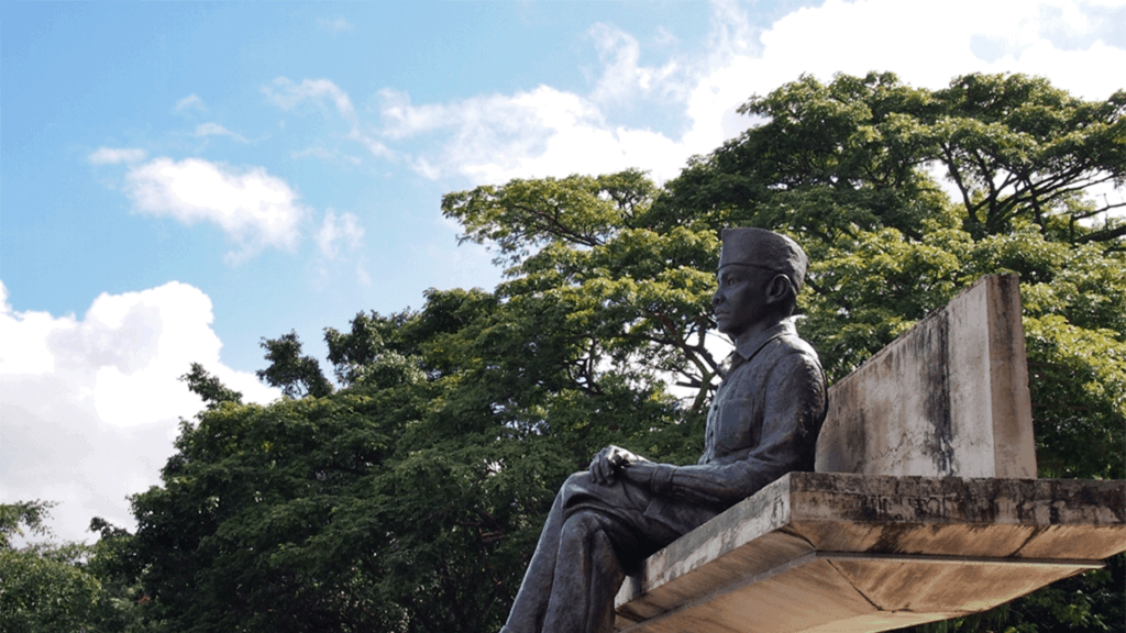 Patung Bung Karno di kawasan Taman Pancasila Ende