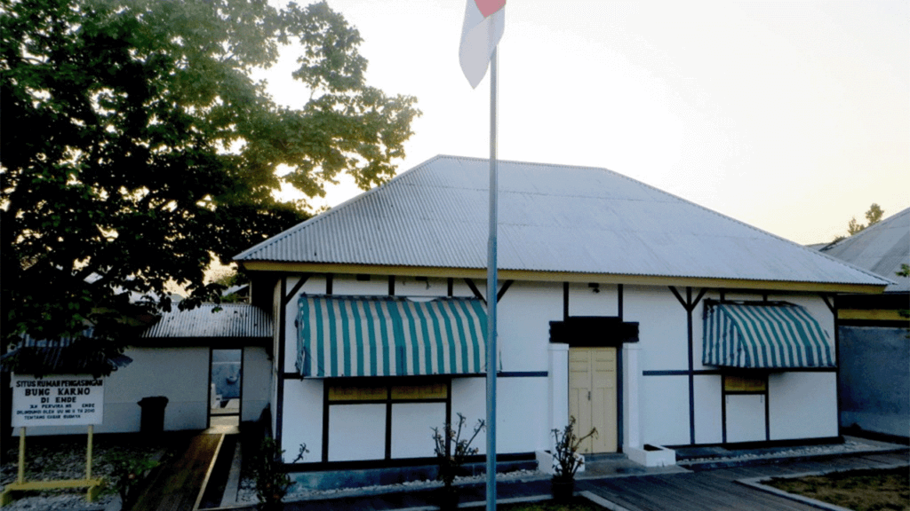 Rumah pengasingan Bung Karno di Ende