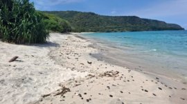 Pasir Keindahan Pantai Riangsunge