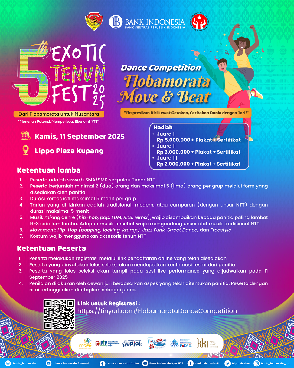 Exotic Tenun Fest 2025 - Dari Flobamorata untuk Nusantara 16 dance