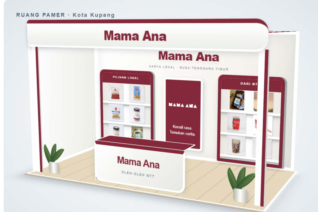 Booth Mama Ana di Oleh-Oleh NTT